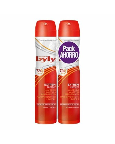 Deodorant Spray Extrem Protect Byly 8411104041158 (2 uds) 200 ml