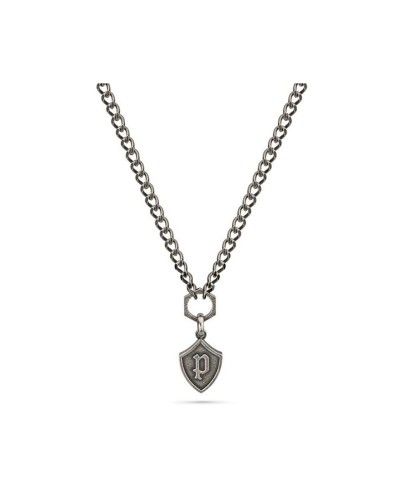 Police Collier Homme Acier Inoxydable - Design Moderne et Résistant
