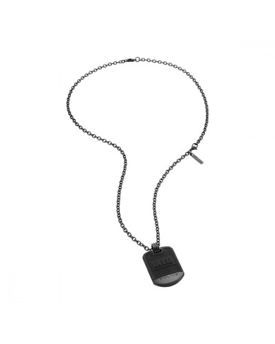 Collier Homme Police PJ.26400PSUB-01 Acier Noir - Style Urbain
