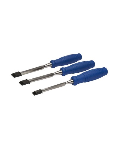 Chisel set Irimo 805-3-c 3 Delar 12 mm 18 mm 25 mm Stål