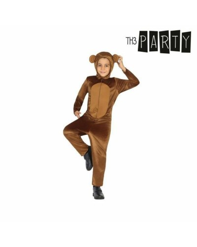 Déguisement Singe Enfant - Polaire Douce, Costume Carnaval, Taille Unique
