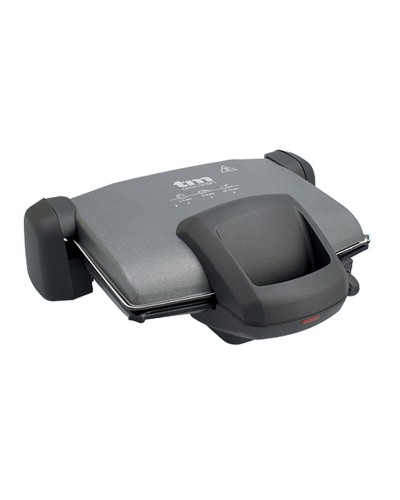 TM Electron Grill Eléctrico 1800W - Plancha Antiadherente, Cocción Rápida

