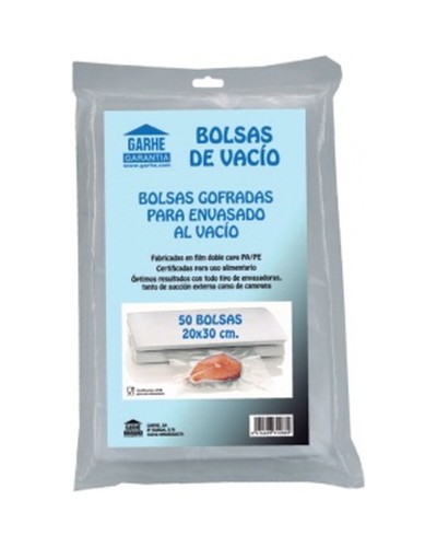 Garhe Buste Sottovuoto 20x40 cm (50 pz) - Alimenti Freschi e Protetti
