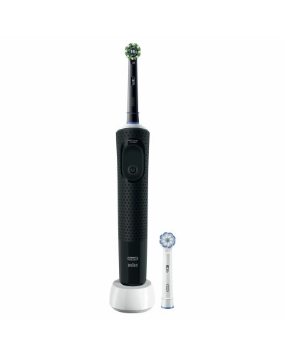 Oral-B Vitality Pro Schwarz: Wiederaufladbare elektrische Zahnbürste, Tiefenreinigung
