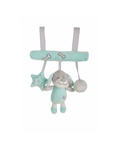 Türschild Plüschtier Hund Grün 25cm - Kinderzimmer Dekoration
