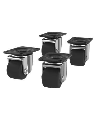 Vertiv VRA6024: 4er-Rollen-Kit für Rack-Schrank - Hohe Belastbarkeit
