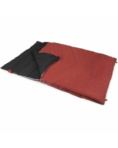 Kampa Sacco a Pelo Rosso - Comfort e Calore per Campeggio
