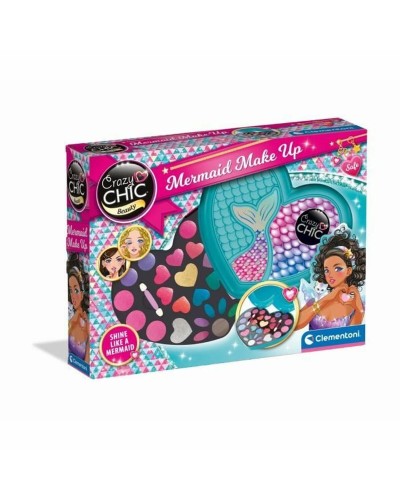 Clementoni Crazy Chic Beauty Meerjungfrau Make-up - Schminkset für Kinder
