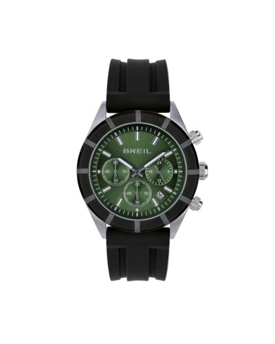 Breil Montre Homme TW2024 Noir Vert - Design Sportif et Moderne
