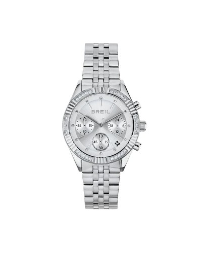 Breil Tribe Montre Femme TW2017 Acier Argent Cadran Blanc
