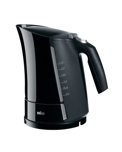 Elektrische waterkoker met ledverlichting Braun 533631 1,7 L Zwart Plastic 3000 W 1,7 L