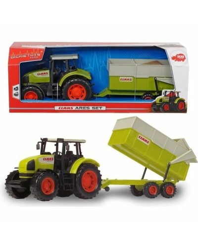 Dickie Toys Tractor Ares Set: Coches, Juego Niños +3 Años
