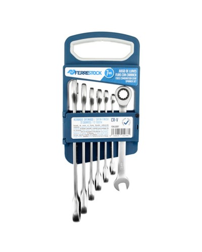 Ferrestock Schraubenschlüssel 7-teilig | Profi-Set für vielfältige Anwendungen
