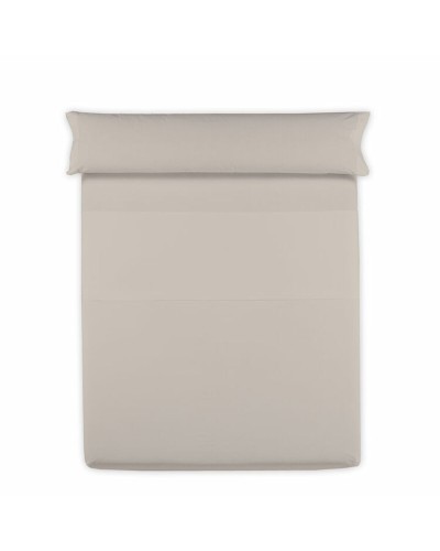 Lenzuolo Superiore Hosteline Mixcolors Terra Singolo