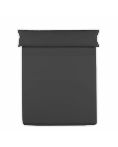 Lenzuolo Superiore Hosteline Mixcolors Nero Singolo