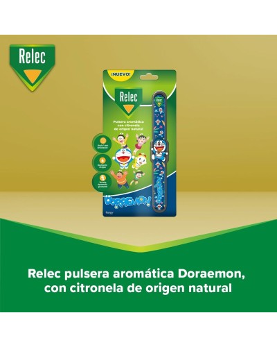 Pulsera Antimosquitos de Citronela Relec Doraemon