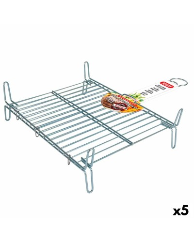 Grill Algon   Doppia Zincato 35 x 40 cm (5 Unità)