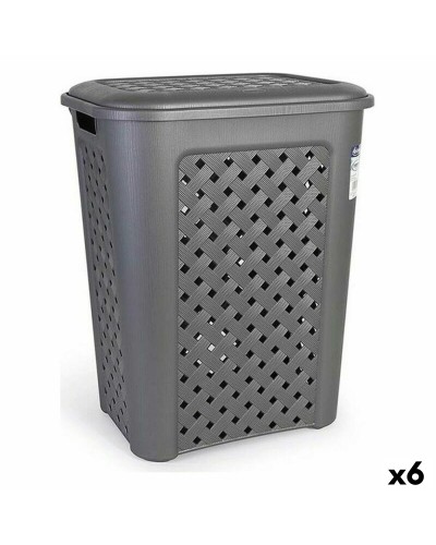 Cesto para la Ropa Tontarelli Arianna 44 x 35 x 55 cm (6 Unidades) (44 x 35 x 55 cm)