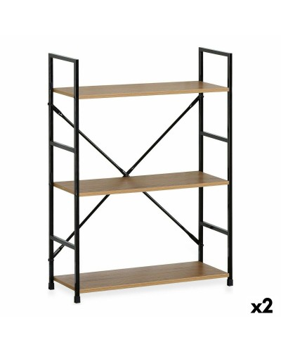 Scaffale Confortime 3 Mensole Metallo (2 Unità)