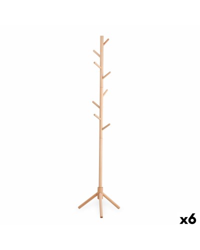 Perchero de Pie Confortime Madera 42 x 42 x 175 cm (6 Unidades)