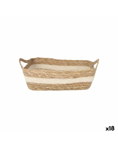 Caja de Almacenaje Privilege Mimbre 20 x 15 x 7 cm (18 Unidades)