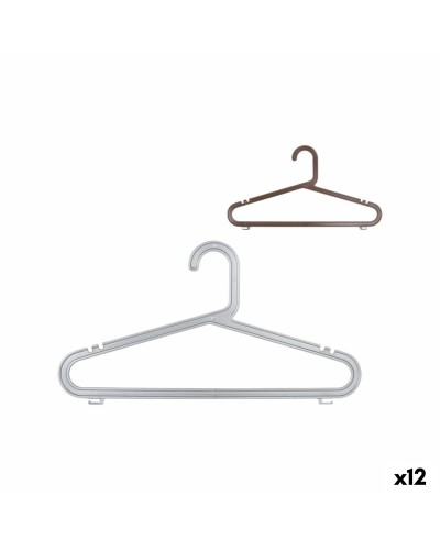 Perchas Dem Meng Plástico 4 Piezas (12 Unidades)