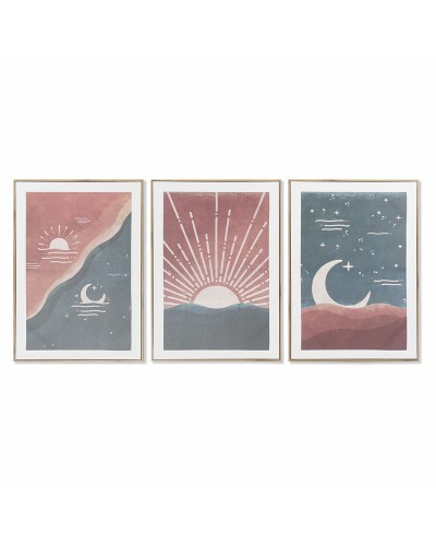 Quadro DKD Home Decor Luna Moderno (50 x 3 x 70 cm)