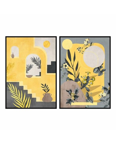 Quadro DKD Home Decor 83 x 4,5 x 123 cm Scandinavo (2 Unità)