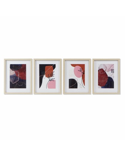 Cuadro DKD Home Decor Abstracto Moderno (35 x 2 x 45 cm) (4 Unidades)