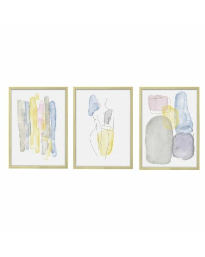 Cuadro DKD Home Decor Abstracto (53 x 3 x 73 cm)