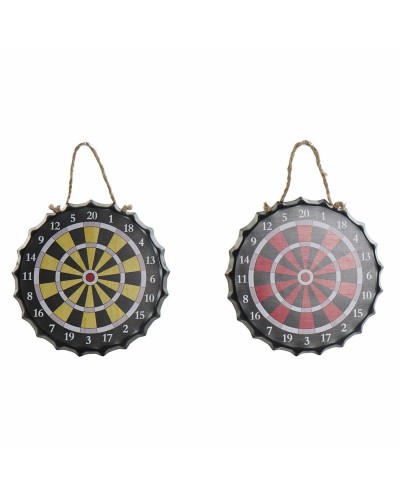 Decorazione da Parete DKD Home Decor Ferro (22 x 2 x 22 cm) (2 pcs)