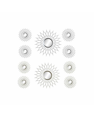 Espejo de pared DKD Home Decor Polipropileno (PP) (2 pcs) (5 pcs)