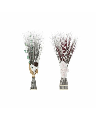 Ramo DKD Home Decor Flores Fibra de coco (2 pcs) (35 x 20 x 100 cm)