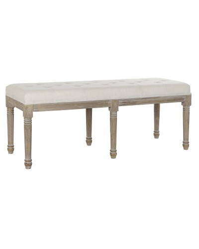 Banqueta DKD Home Decor   Madera de caucho 122 x 41 x 46 cm