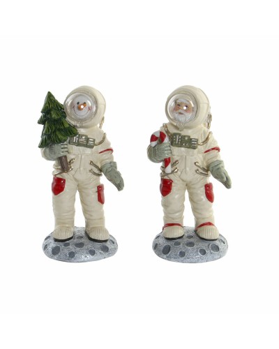 Statua Decorativa DKD Home Decor Resina (2 pcs) (9 x 8.5 x 17 cm)