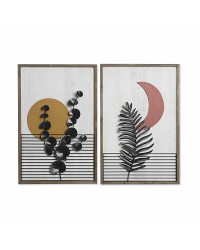 Quadro DKD Home Decor 51 x 3 x 76,5 cm Luna Scandinavo (2 Unità)