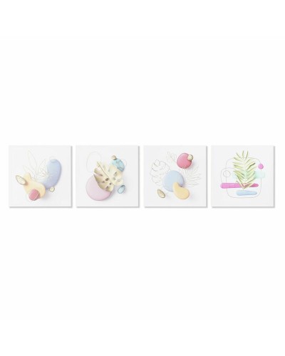 Quadro DKD Home Decor Moderno (40 x 1,8 x 40 cm) (4 Unità)