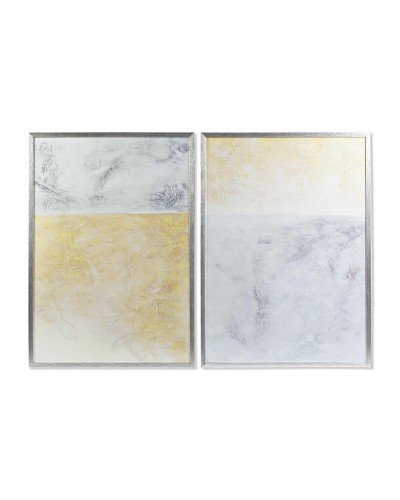 Cuadro DKD Home Decor Abstracto 70 x 3 x 100 cm (2 Unidades)