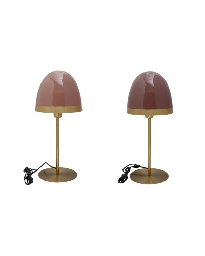 Lámpara de mesa DKD Home Decor Metal Moderno (23 x 23 x 55 cm) (2 Unidades)