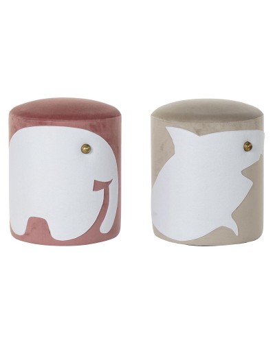 Poggiapiedi DKD Home Decor