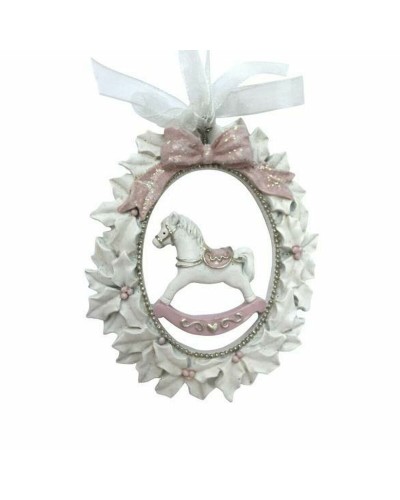 Adorno Navideño DKD Home Decor Resina (7 x 1 x 9 cm) (6 Unidades)