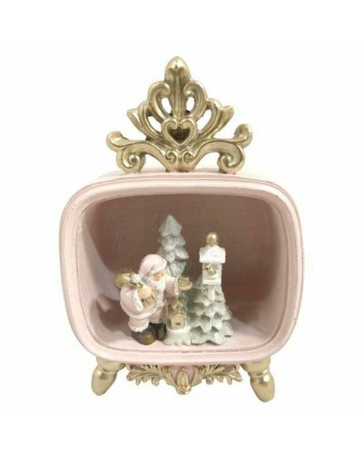 Adorno Navideño DKD Home Decor Resina (10 x 5,5 x 13 cm) (4 Unidades)