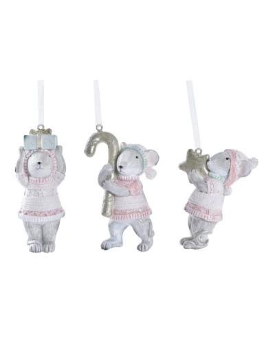 Decorazione Natalizia DKD Home Decor Resina (5 x 3 x 8,5 cm) (3) (3 Unità)