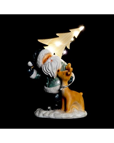 Decorazione Natalizia DKD Home Decor Resina (18 x 11 x 23,5 cm) (3 Unità)