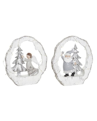 Adorno Navideño DKD Home Decor Resina (17 x 4,5 x 19 cm) (2 Unidades)