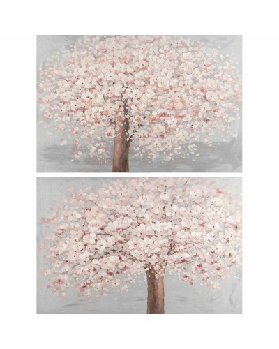 Quadro DKD Home Decor 120 x 3,5 x 80 cm Albero Tradizionale (2 Unità)
