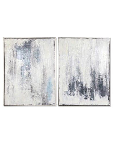 Cuadro DKD Home Decor 60 x 3,5 x 80 cm Abstracto 60 x 3 x 80 cm Urbano (2 Unidades)