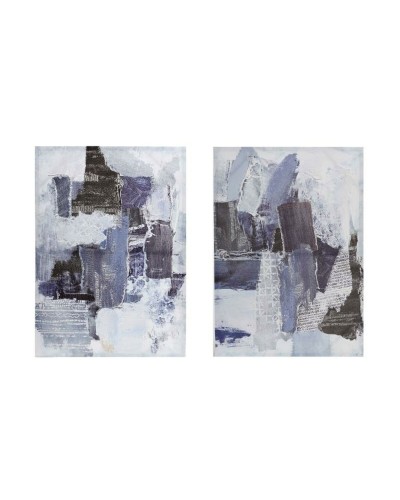 Quadro DKD Home Decor Astratto (50 x 2,5 x 70 cm) (2 Unità)