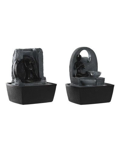 Fountain DKD Home Decor 20 x 15 x 24 cm Resin Indian Man (2 Units)