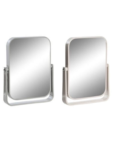Miroir DKD Home Decor Beige Gris Crème polystyrène 15 x 2,5 x 19,2 cm (2 Unités)